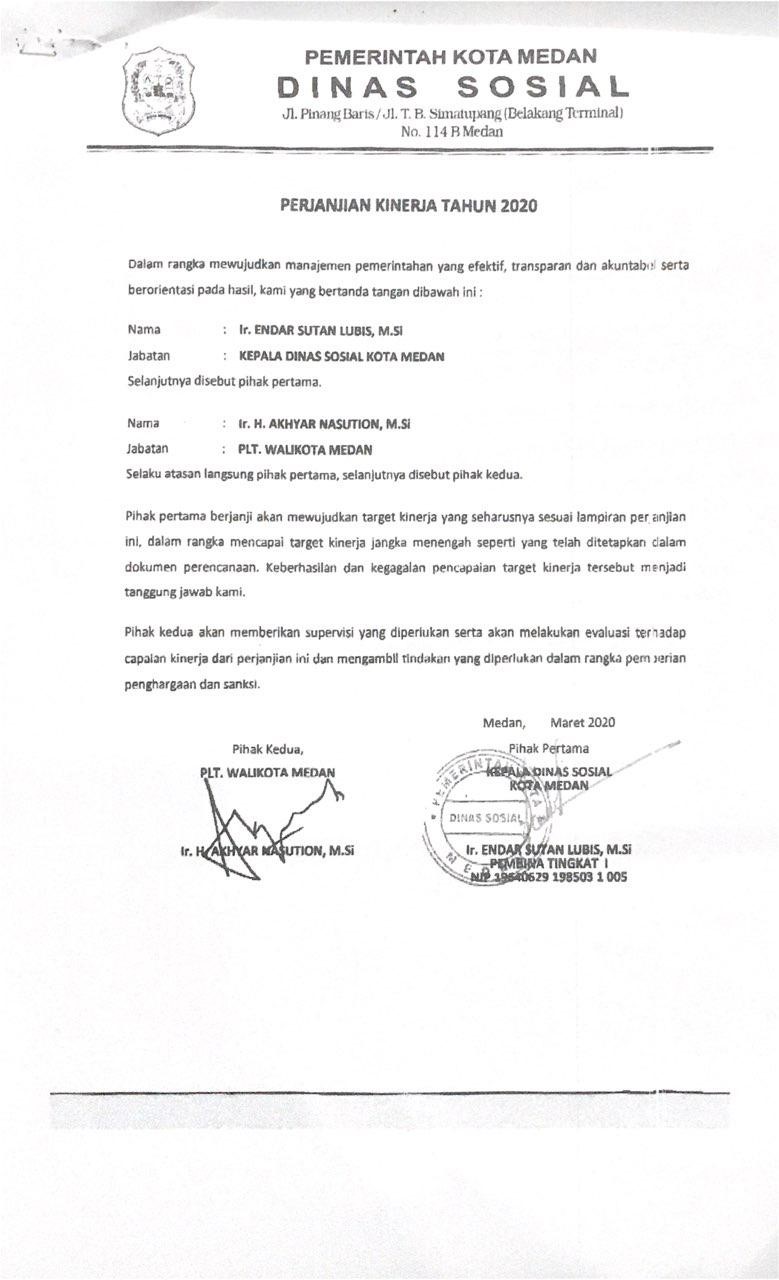 PERJANJIAN KINERJA A3 Law Firm